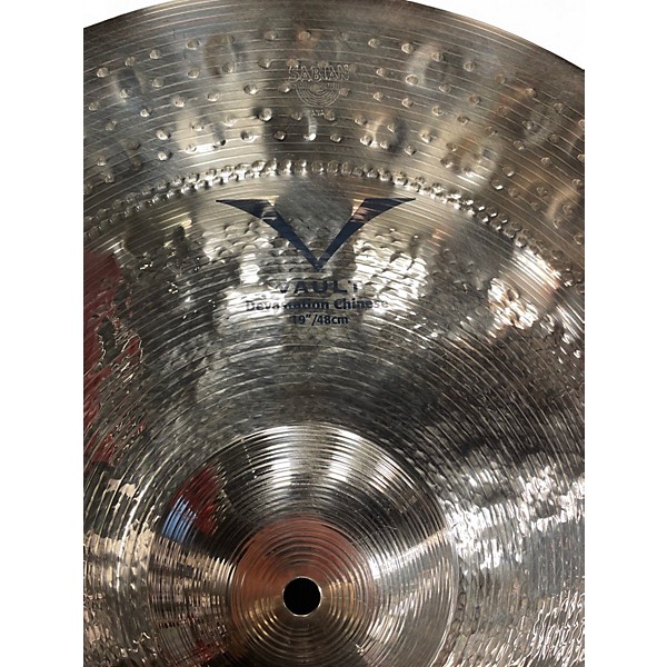 Used SABIAN 19in VAULT DEVASTATION CHINA Cymbal
