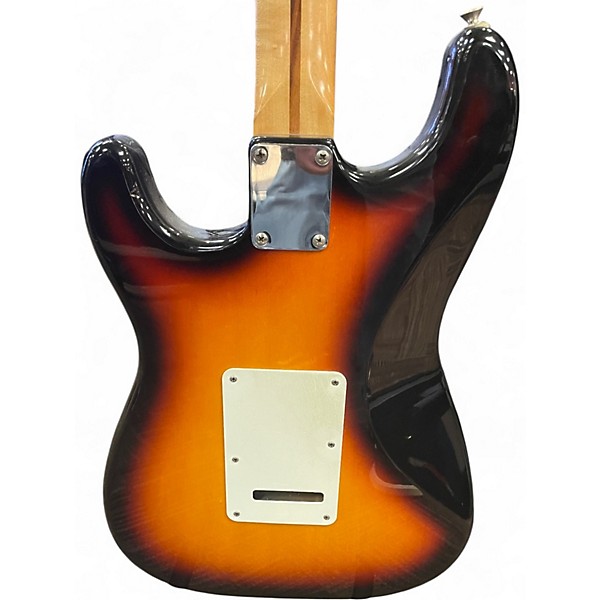 Used Fender Standard Stratocaster 3 Tone Sunburst Solid Body Electric Guitar