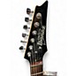 Used Ibanez GRG20Z Gio Blue Ghost Flames Solid Body Electric Guitar