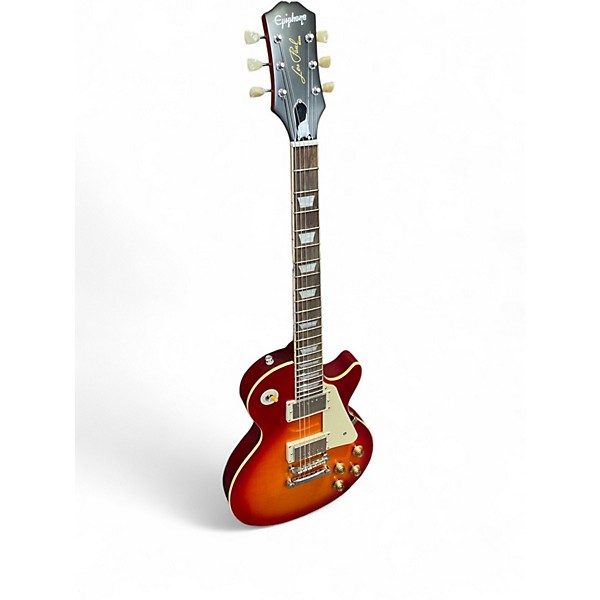 Used Epiphone Inspired by Gibson Les Paul 50's Heritage Cherry Solid Body Electric Guitar