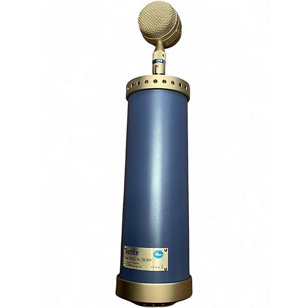 Used Blue Blue Bottle Tube with B6 Capsule Tube Microphone