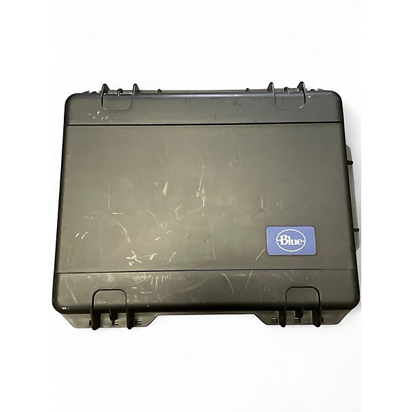 Used Blue Blue Bottle Tube with B6 Capsule Tube Microphone