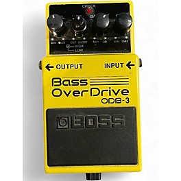 Used BOSS ODB3 Bass Overdrive Bass Effect Pedal