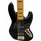 Used Squier Classic Vibe 70s Jazz Bass V Black Electric Bass Guitar
