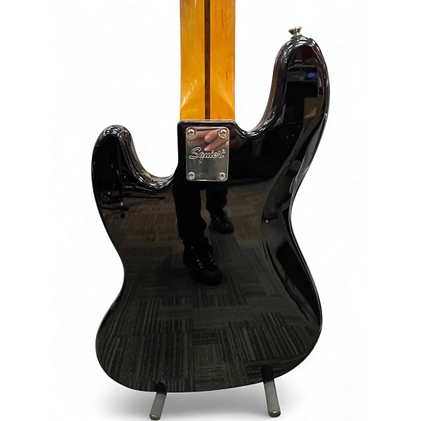 Used Squier Classic Vibe 70s Jazz Bass V Black Electric Bass Guitar