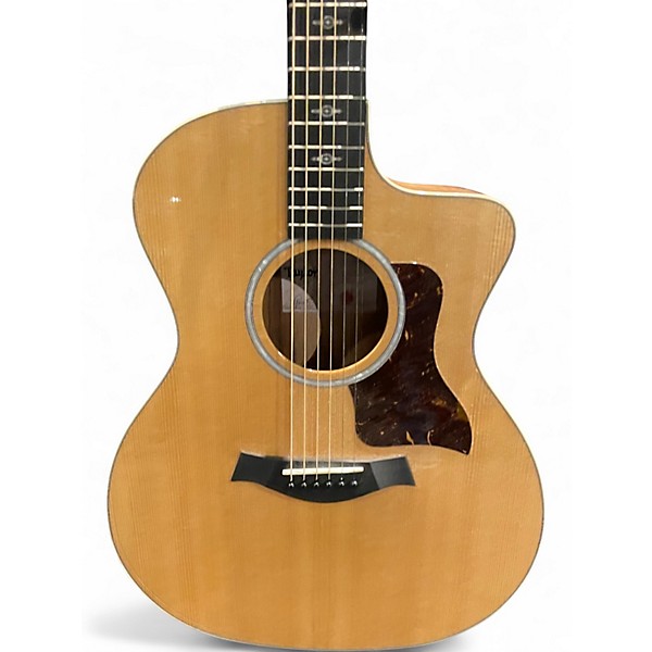 Used Taylor 214CE Deluxe Koa Natural Acoustic Electric Guitar