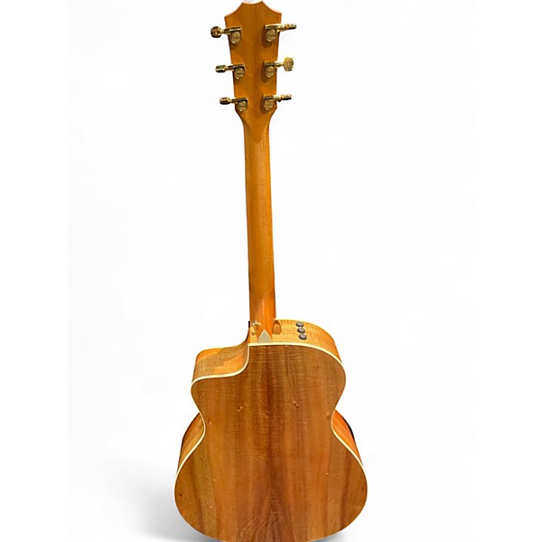 Used Taylor 214CE Deluxe Koa Natural Acoustic Electric Guitar