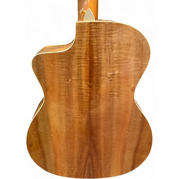 Used Taylor 214CE Deluxe Koa Natural Acoustic Electric Guitar