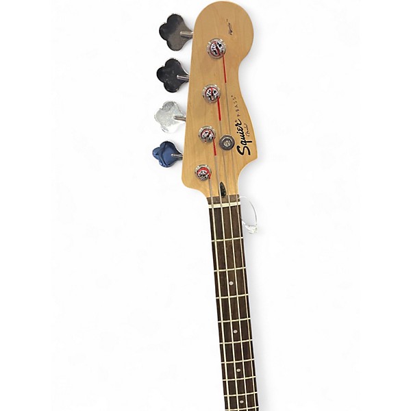 Used Squier Affinity Precision Bass Black Electric Bass Guitar