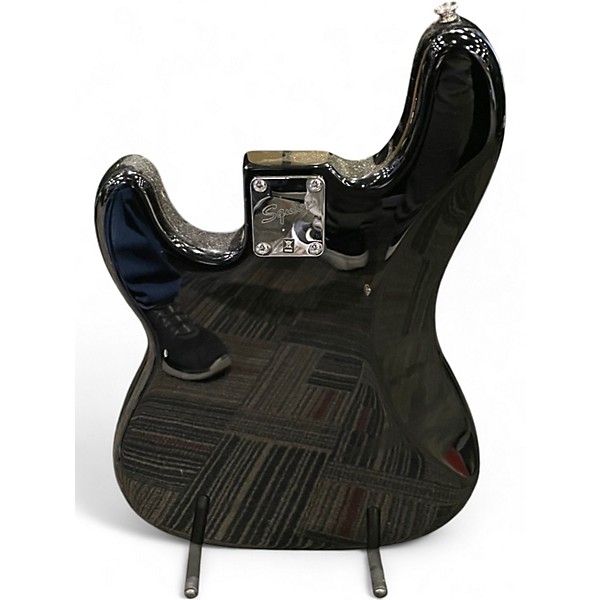 Used Squier Affinity Precision Bass Black Electric Bass Guitar