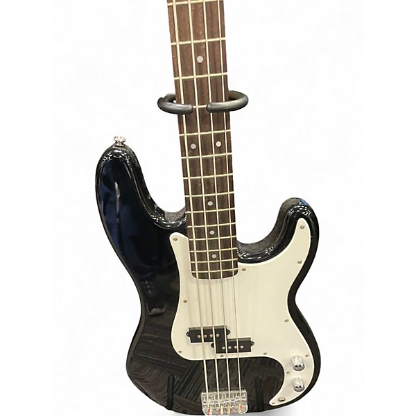 Used Squier Affinity Precision Bass Black Electric Bass Guitar