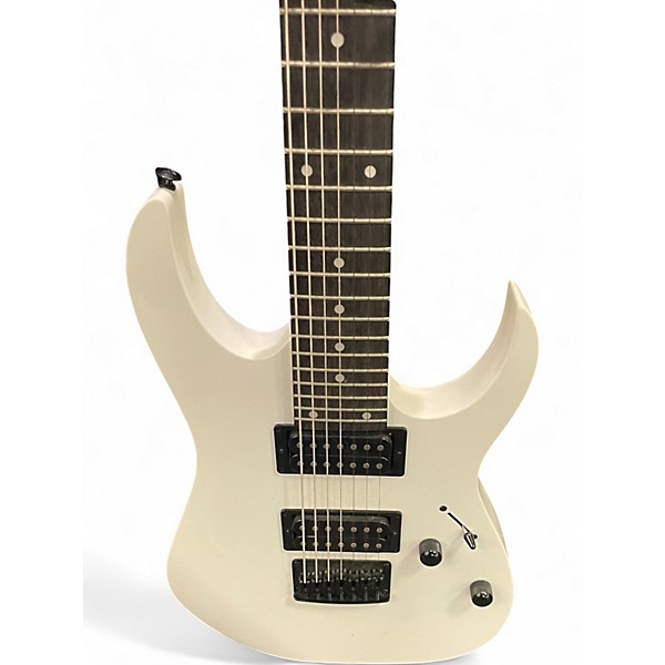 Used Ibanez GRG7221 WHITE Solid Body Electric Guitar