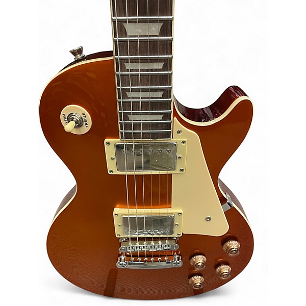 Used Jet LP STYLE Orange Solid Body Electric Guitar