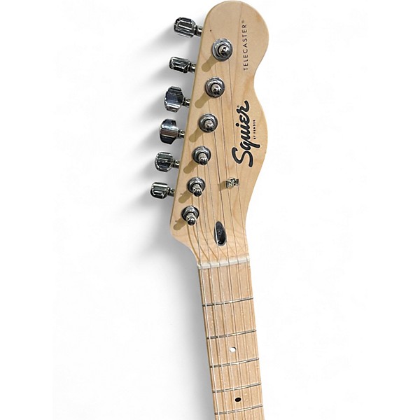 Used Squier SONIC TELECASTER Butterscotch Solid Body Electric Guitar