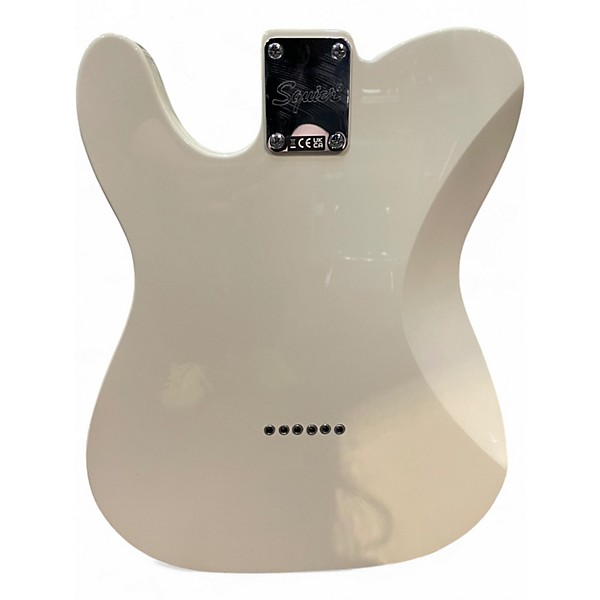 Used Squier Affinity Telecaster Olympic White Solid Body Electric Guitar