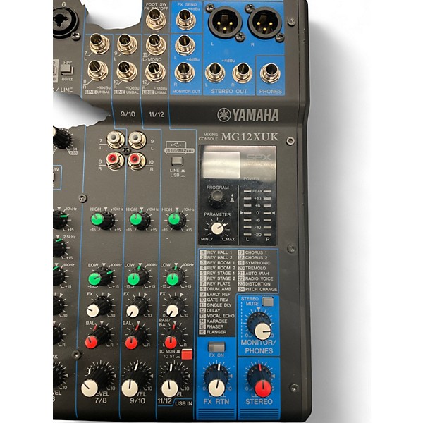 Used Yamaha MG12XU Unpowered Mixer