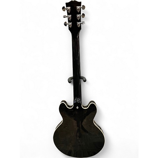 Used Gibson ES339 Trans Black Hollow Body Electric Guitar