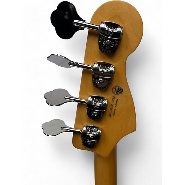 Used Fender American Professional II Precision Bass LEFT HANDED Black Electric Bass Guitar