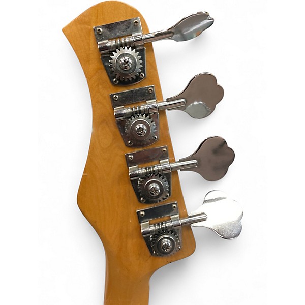 Used Dixon Bass Black Electric Bass Guitar