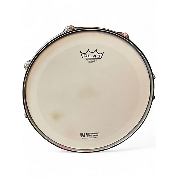 Used Gretsch Drums 6X14 Snare Red Drum