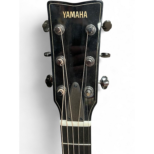 Used Yamaha FG9 MX Natural Acoustic Electric Guitar