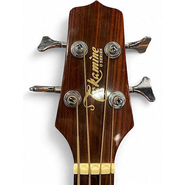 Used Takamine EG512C Orange Acoustic Bass Guitar