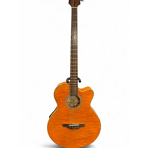 Used Takamine EG512C Orange Acoustic Bass Guitar