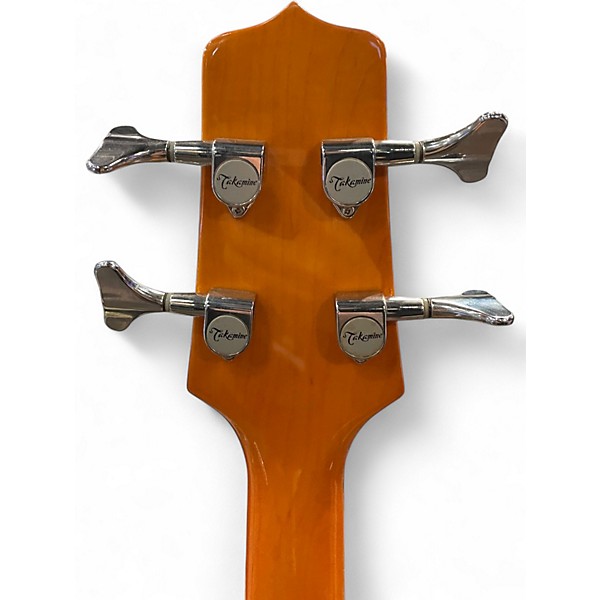 Used Takamine EG512C Orange Acoustic Bass Guitar