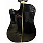Used Takamine EF381C Black 12 String Acoustic Electric Guitar