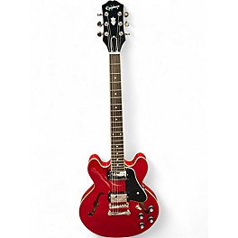 Used Epiphone ES339 Cherry Hollow Body Electric Guitar