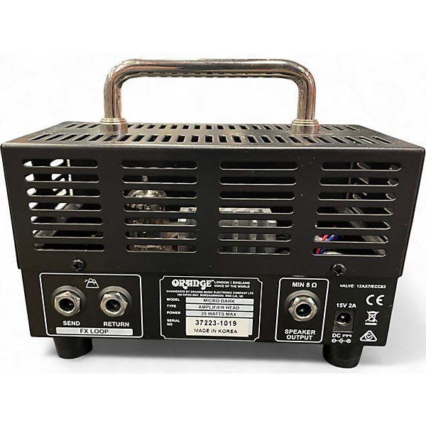 Used Orange Amplifiers Micro Dark 20W Tube Guitar Amp Head