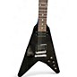 Used Gibson Flying V Black Solid Body Electric Guitar