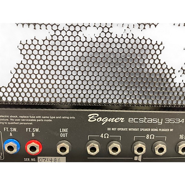 Used Bogner Ecstasy 3534 Tube Guitar Amp Head
