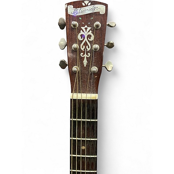 Used Blueridge BR40 Contemporary Series Dreadnought Natural Acoustic Guitar