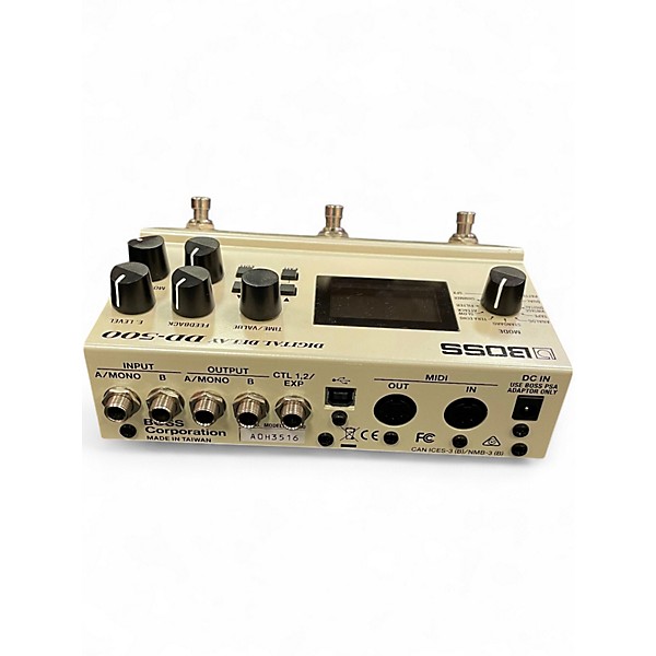 Used BOSS DD500 Digital Delay Effect Pedal