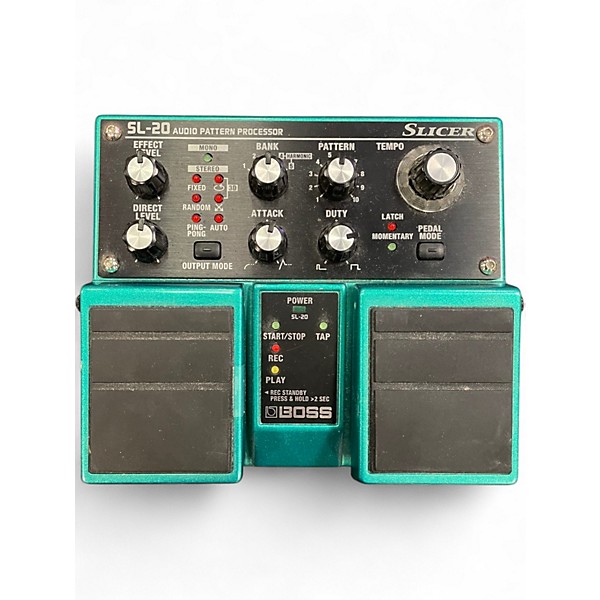 Used BOSS SL20 Slicer Twin Pedal