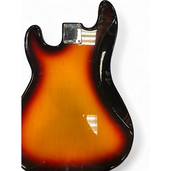 Used 2007 Fender Standard Precision Bass Brown Sunburst Electric Bass Guitar