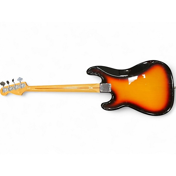 Used 2007 Fender Standard Precision Bass Brown Sunburst Electric Bass Guitar