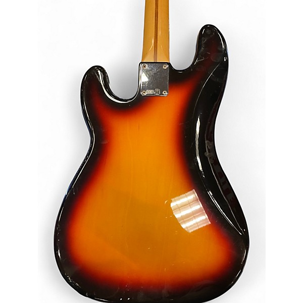 Used 2007 Fender Standard Precision Bass Brown Sunburst Electric Bass Guitar