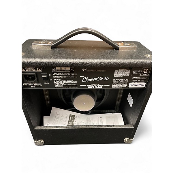 Used Fender Champion 20 Guitar Combo Amp