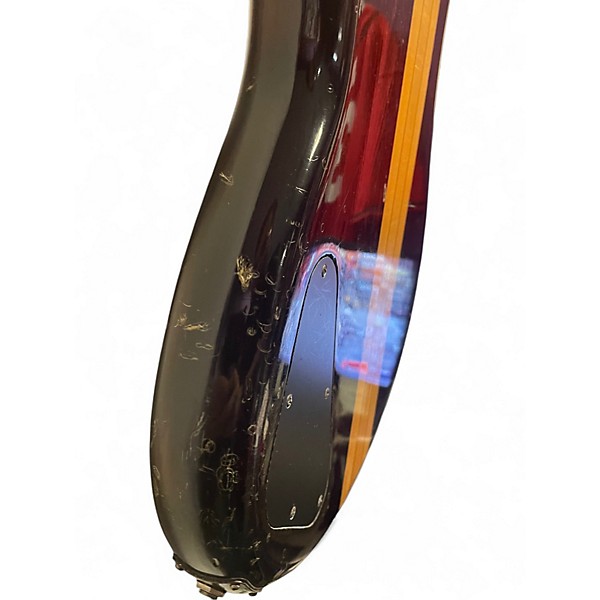 Used 1980s Ibanez Musician Dark Stain Electric Bass Guitar