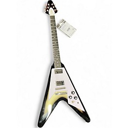 Used Epiphone FLYING V '70s Silverburst Solid Body Electric Guitar