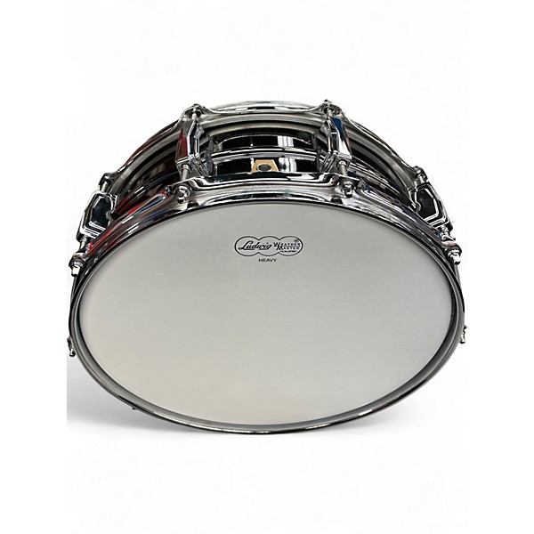 Used Ludwig 5X14 Black Beauty Snare black nickel Drum