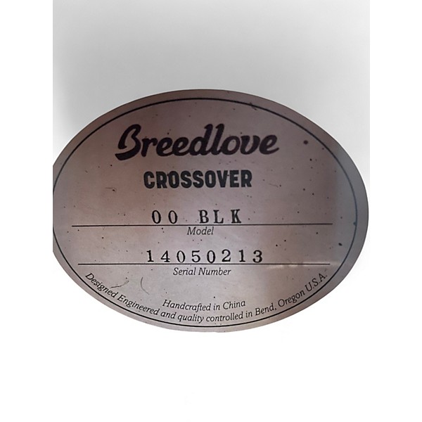 Used Breedlove Crossover OO Black Mandolin