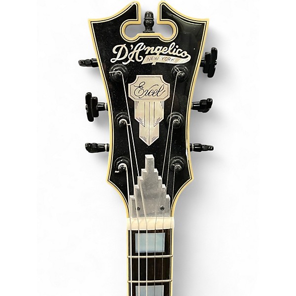 Used D'Angelico EX-SS Gray Black Hollow Body Electric Guitar