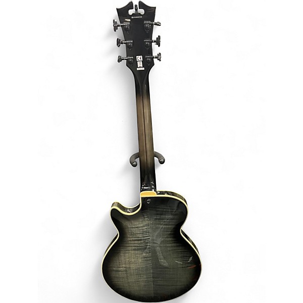 Used D'Angelico EX-SS Gray Black Hollow Body Electric Guitar