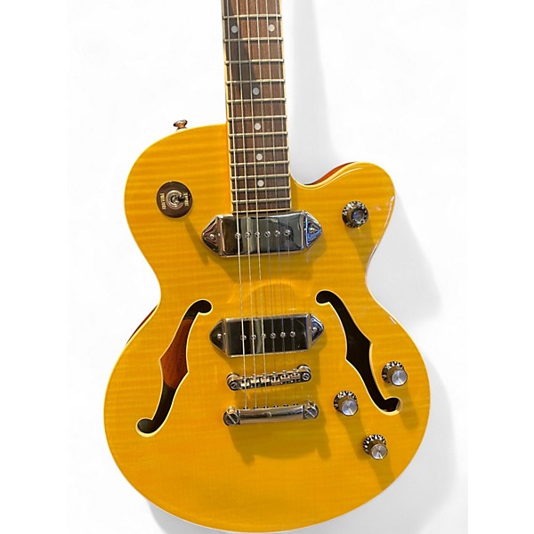 Used Epiphone wildkat studio an Natural Hollow Body Electric Guitar