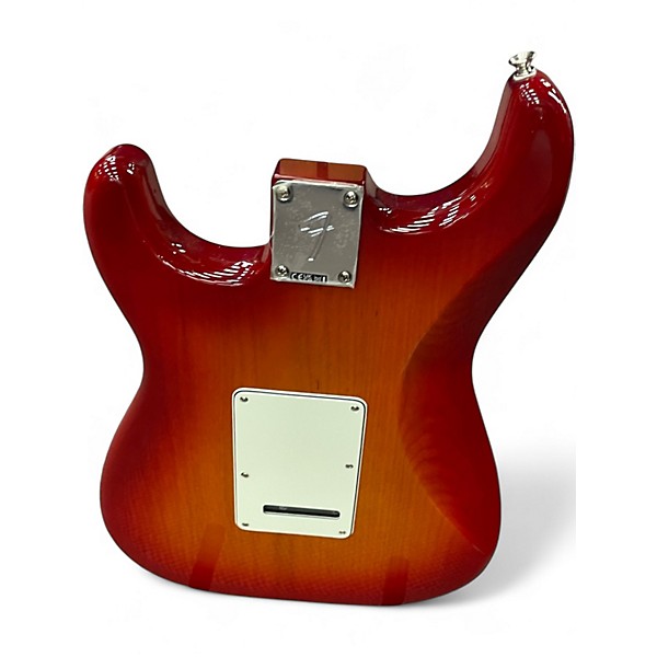 Used Fender Player Stratocaster Aged Cherry Burst Solid Body Electric Guitar