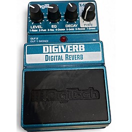 Used DigiTech DigiVerb Effect Pedal