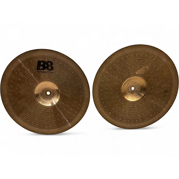 Used SABIAN 13in B8 Hi Hat Pair Cymbal
